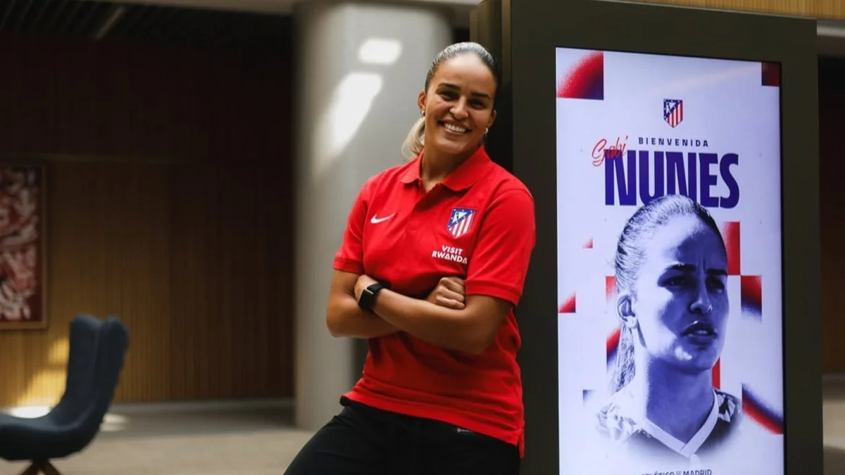 Gabi Nunes é anunciada por Atlético de Madrid após 43 dias em clube dos EUA