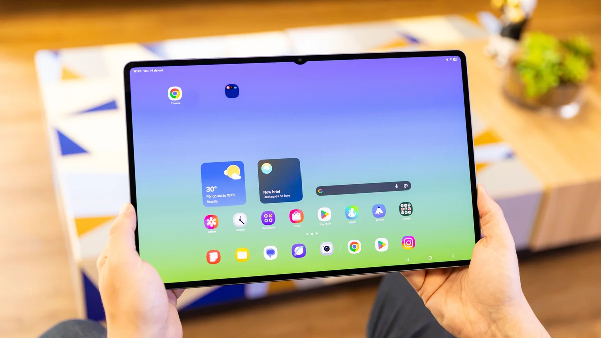 Imagem da matéria: Novo tablet top da Samsung pode ficar mais caro por causa da IA