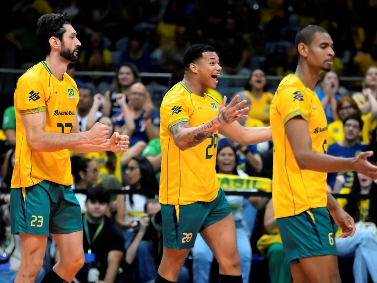 Brasil vence Venezuela no Sul-Americano de vôlei e mantém invencibilidade