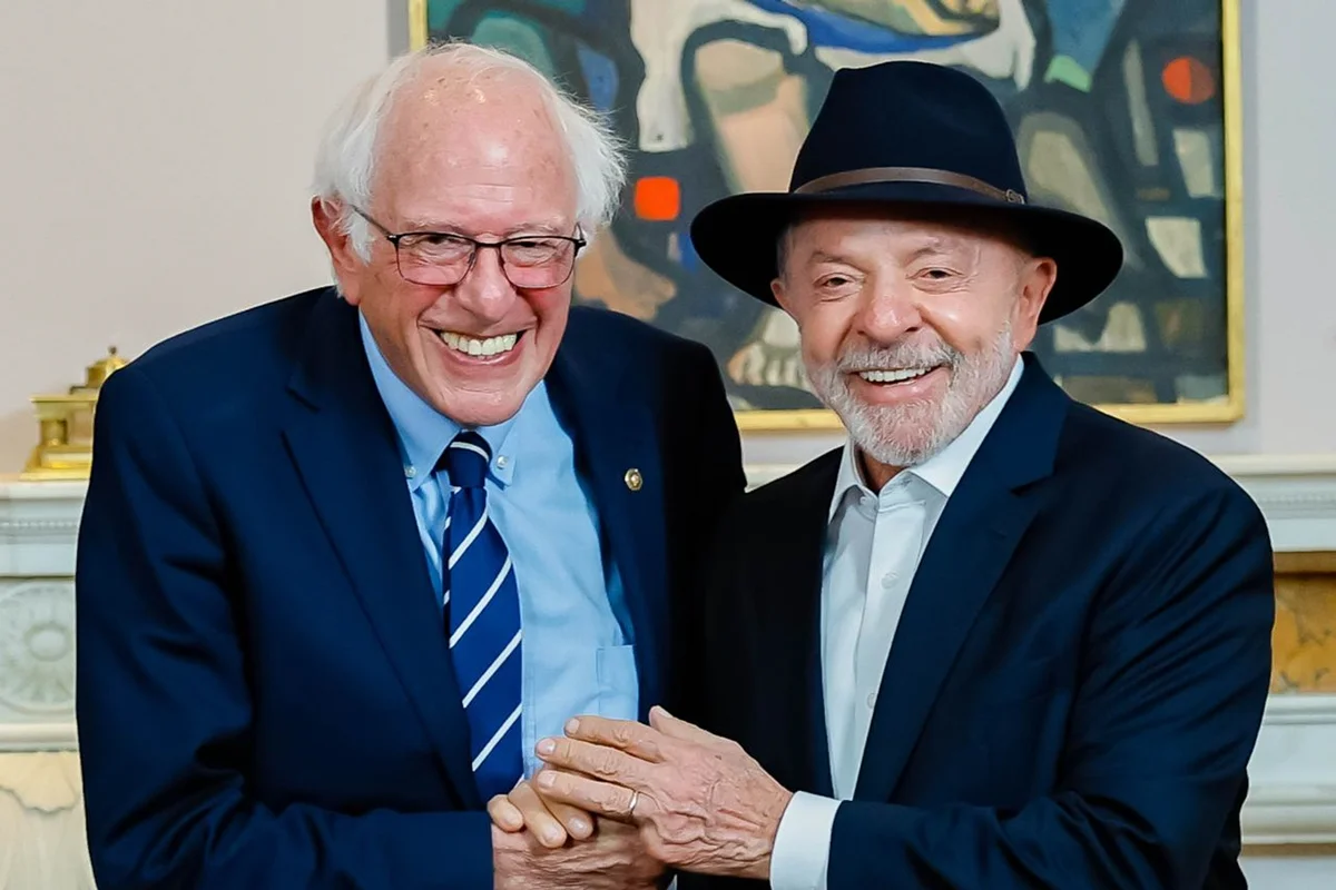 Presidente da República, Luiz Inácio Lula da Silva, durante Audiência ao Senador Bernie Sanders