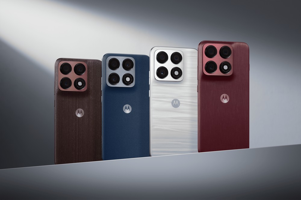 Edge 70 Pro refina a fórmula da geração anterior com telefoto de 50 MP, zoom periscópico de 3,5x e recursos que ampliam a versatilidade fotográfica — Foto: Divulgação/Motorola