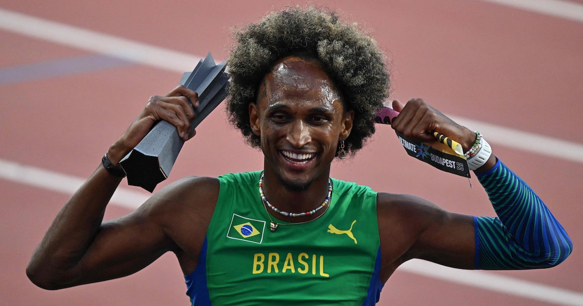 Alison dos Santos vence mundial de atletismo em Budapeste e amplia hegemonia na temporada
