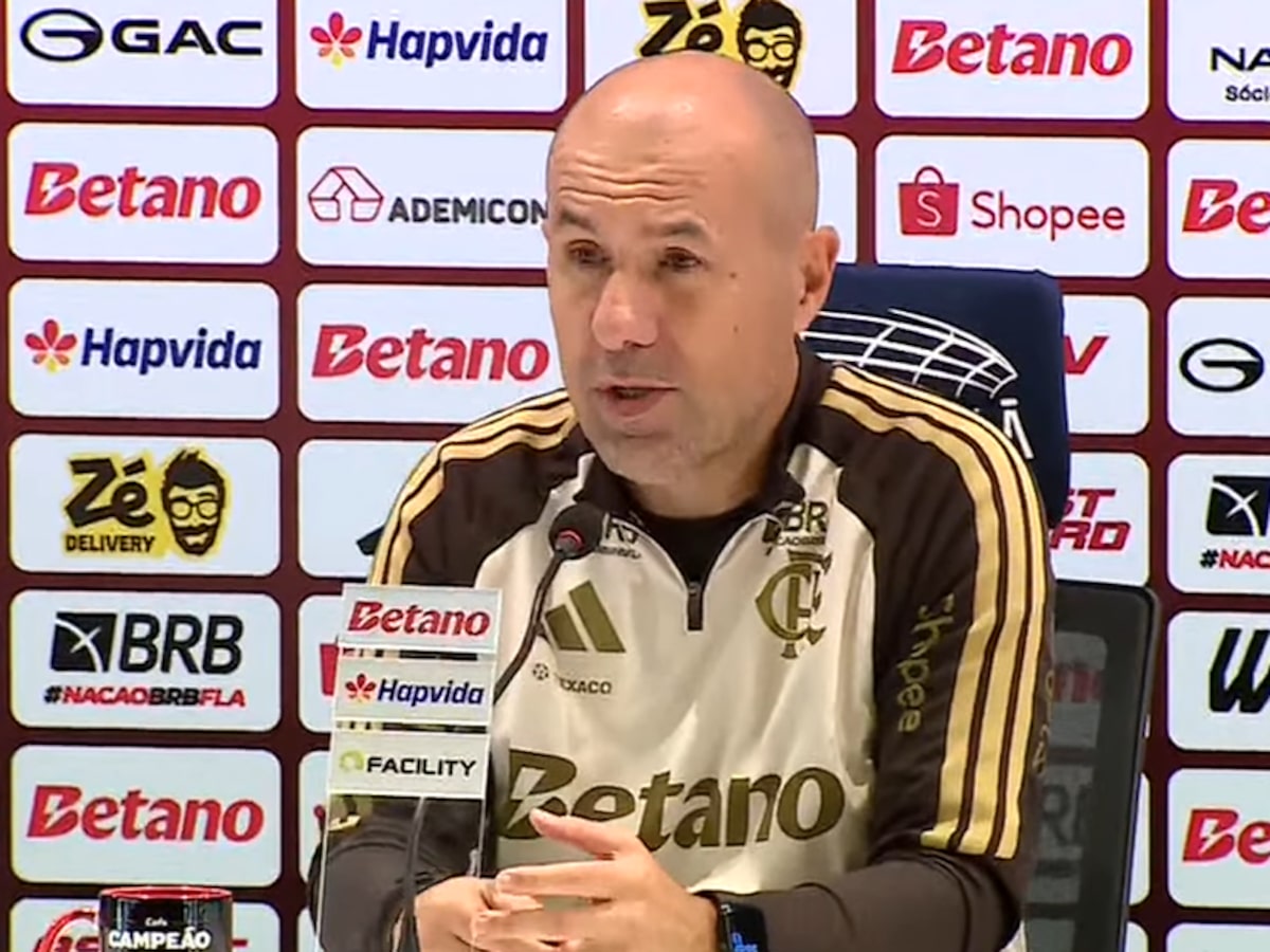 Jardim critica ataque do Flamengo contra o Corinthians: ‘Chutamos 33 vezes para fazer 2 gols’
