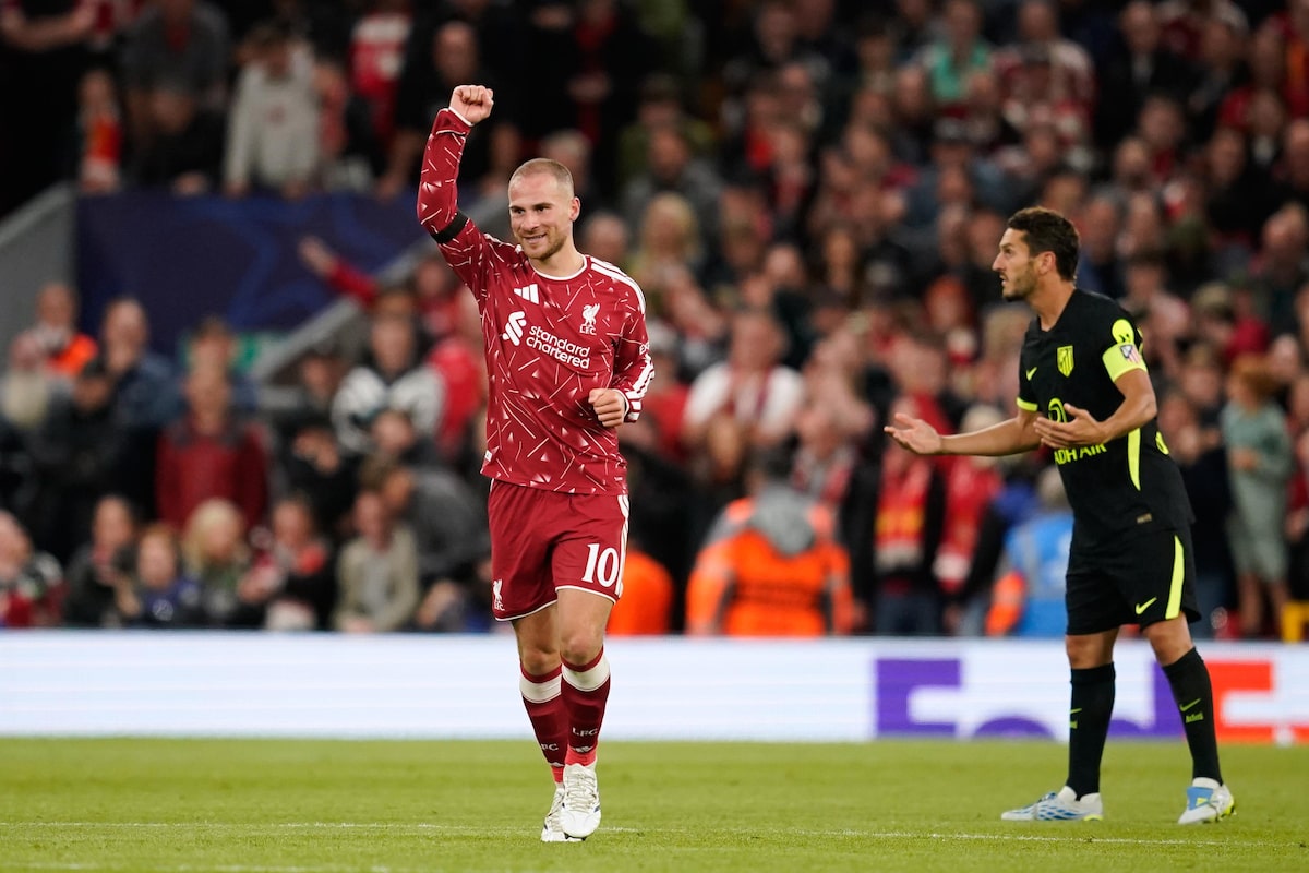 Liverpool vira diante do Atlético de Madrid na Champions; PSG massacra e Arsenal bate o Napoli