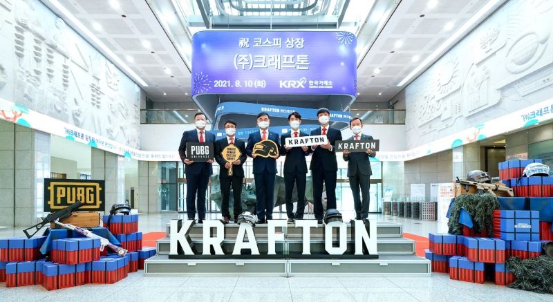 Lễ ni&ecirc;m yết của Krafton tr&ecirc;n s&agrave;n KOSPI
