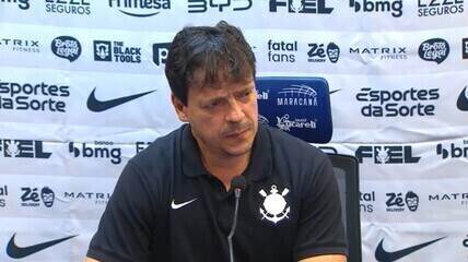 Confira a coletiva de Fernando Diniz após a derrota do Corinthians para o Flamengo