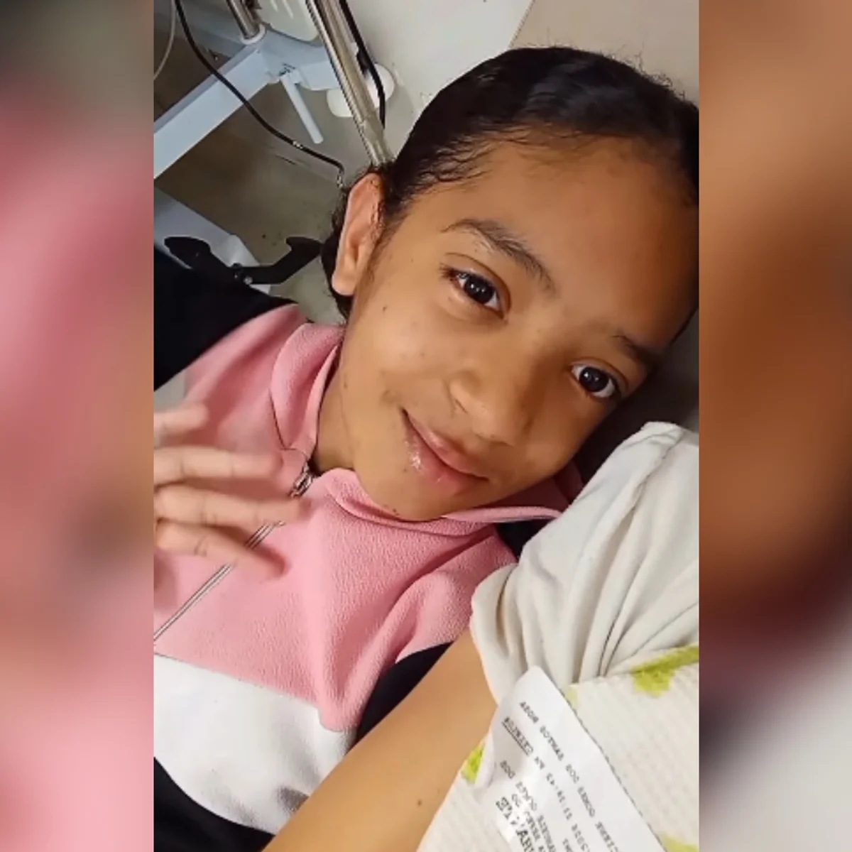 MG: do hospital, menina atacada por abelhas agradece "mensagens positivas"
