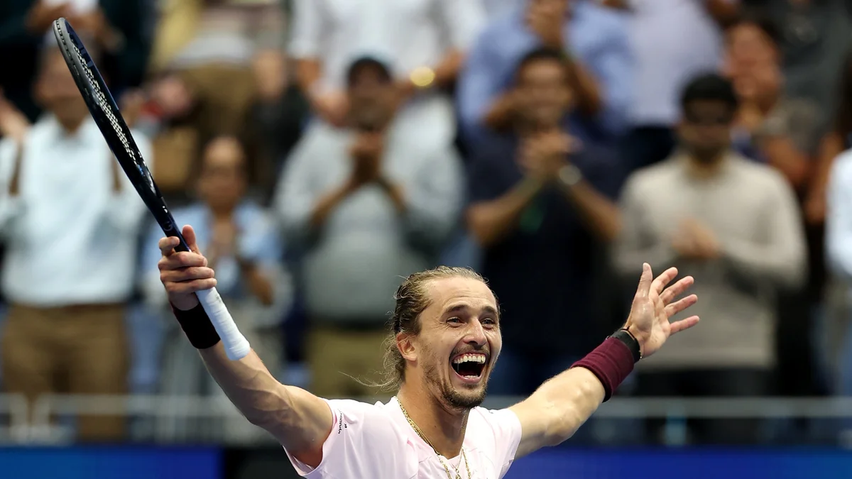 “Esqueci o placar”, diz Zverev após não perceber conquista no US Open
