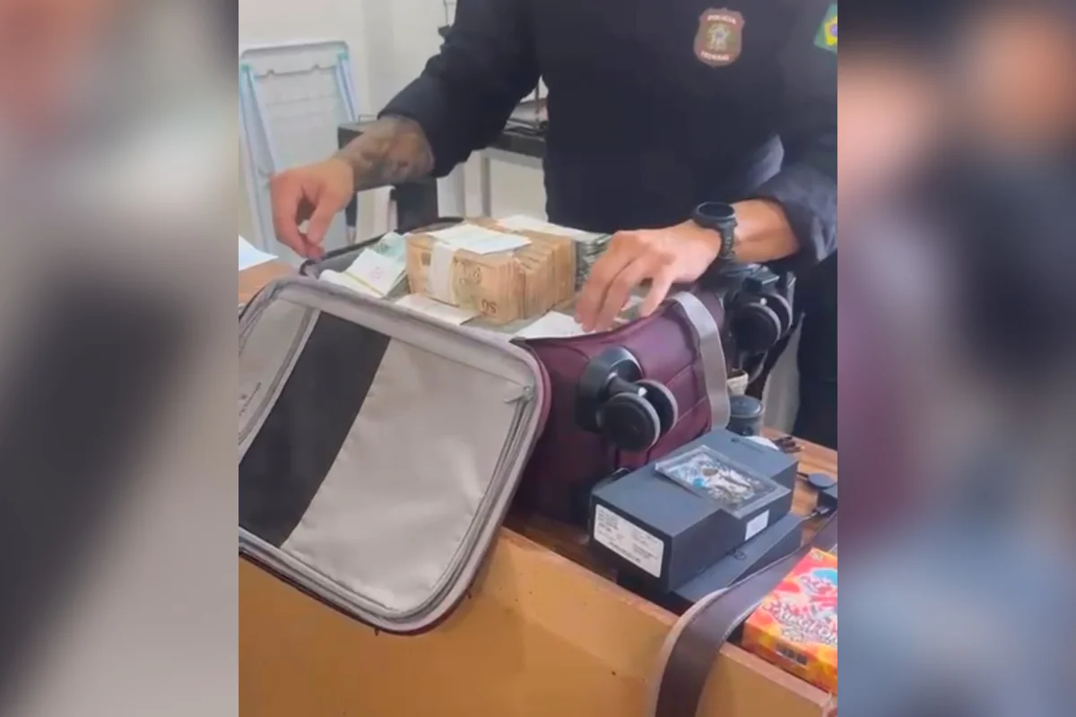 PF: preso com R$ 1 milhão em malas é "laranja" de chefe de Docas do PA