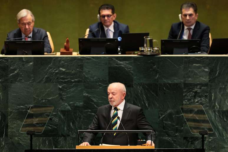 Tom eleitoral, gravata da sorte e 4 interrupções por palmas: como foi o discurso de Lula em 7 pontos na ONU