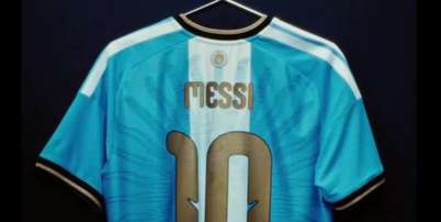 Messi divulga camisa da despedida pela Argentina - Foto: Reprodu&ccedil;&atilde;o / Jogada10