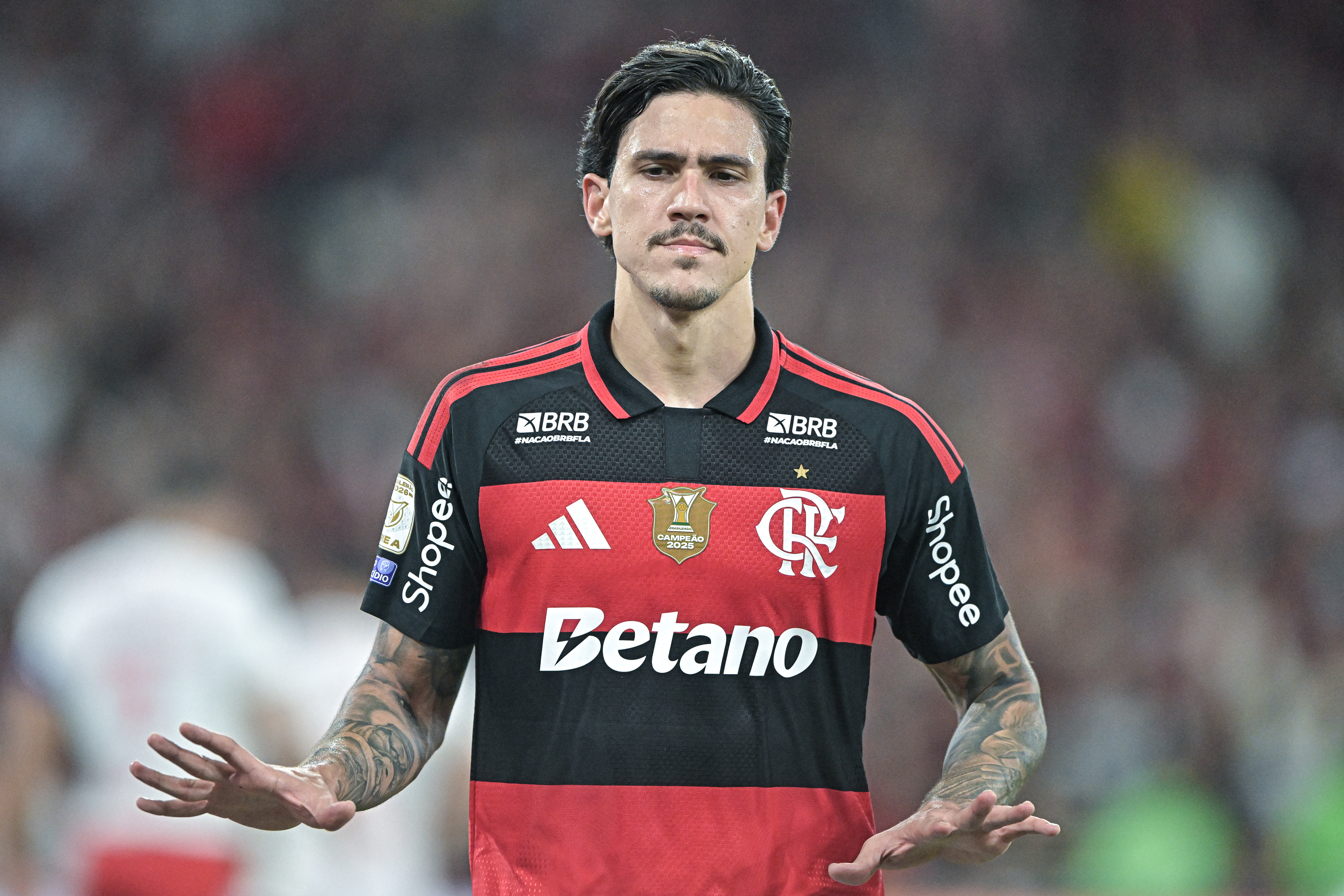 Dublador revela discussão entre Pedro e Leonardo Jardim em jogo do Flamengo; veja o vídeo