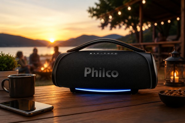 6 caixas de som tipo JBL Boombox 4, só que mais baratas