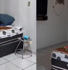 MP apura denúncia de médico e esposa que se apossaram de quarto em hospital Foto: Reprodução/Rede Globo/RPCT