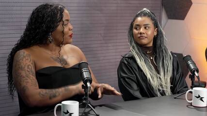 Vick Nunes revela que amigas fizeram tatuagem em sua homenagem no Podcast Estrelas da Casa