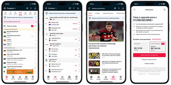 Brasileirão 2026: 8 apps para acompanhar tabela, jogos e seu time