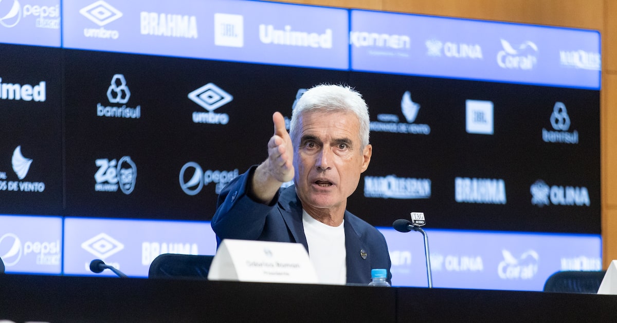 Grêmio demite Luís Castro após sequência ruim do Brasileirão; Felipão assume interinamente