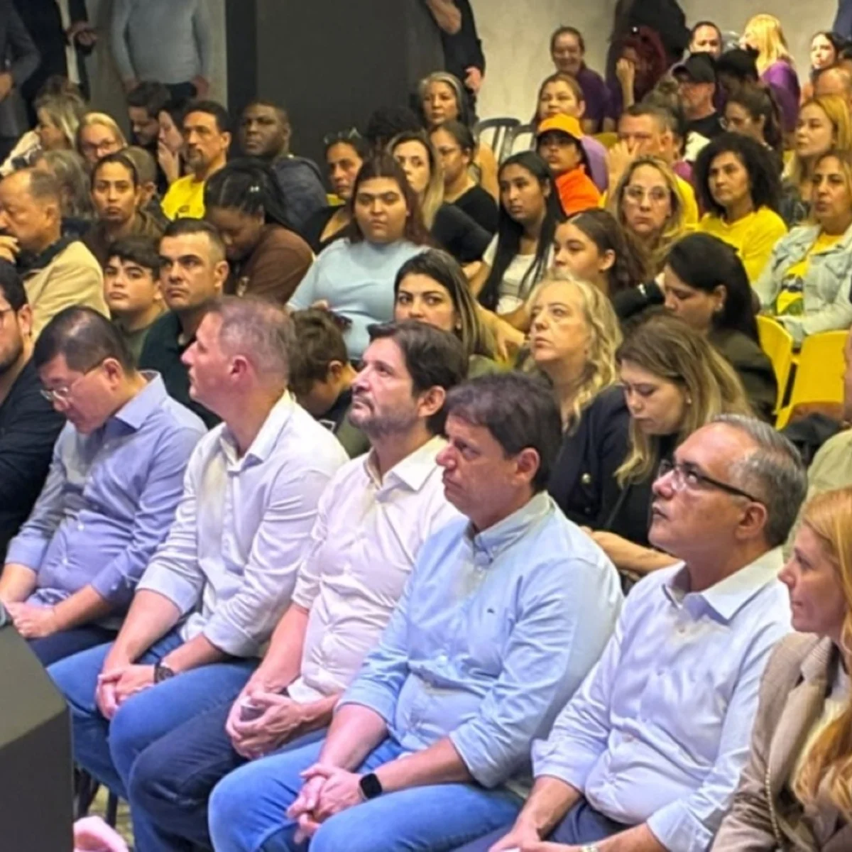 Tarcísio diz que SP não quer eleger senadores de esquerda em agenda no ABC