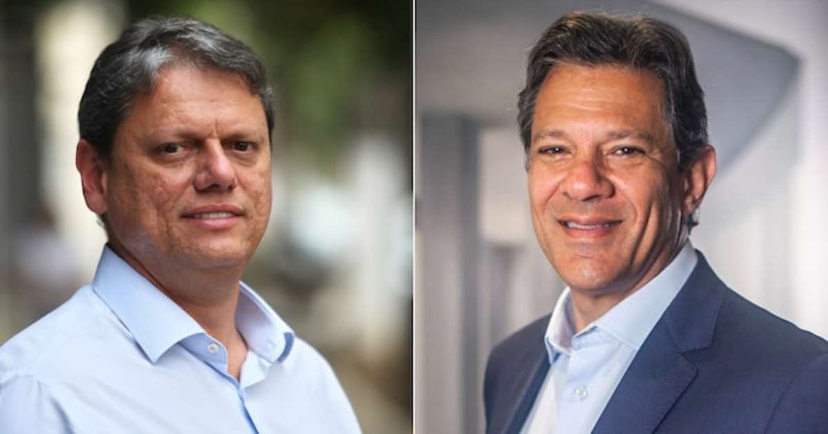 Quaest em SP: Tarcísio tem 44% das intenções de voto; Haddad, 27%