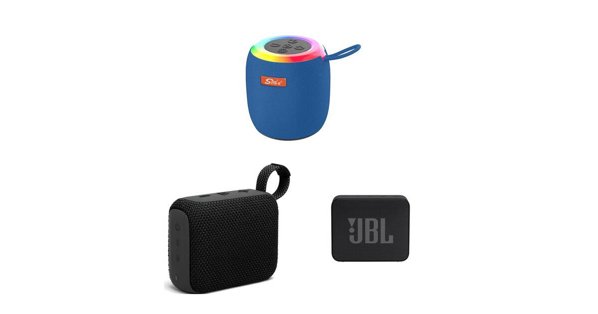 Som no volume certo: caixas de som Bluetooth em promoção na Amazon