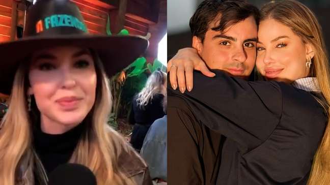 Saory Cardoso afirma que trabalho está atrapalhando rotina íntima com Dudu Camargo: 'Correria danada'