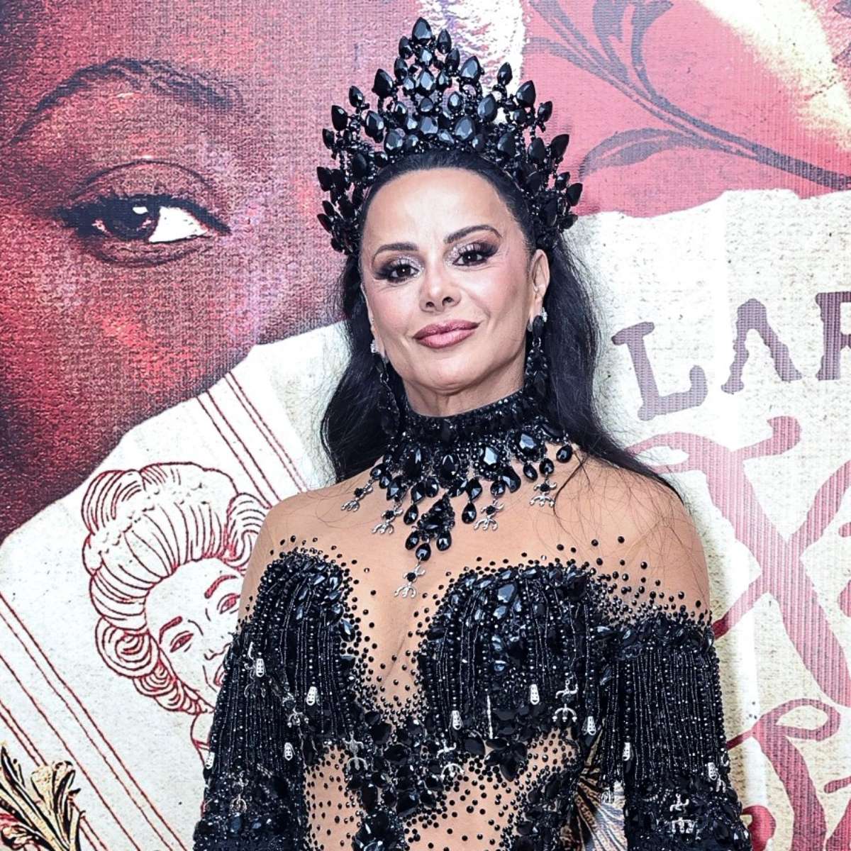 Viviane Araújo, Pedro Scooby e mais famosos em festa na quadra do Salgueiro; veja fotos