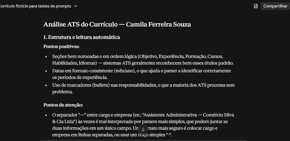 Prompt para melhorar o currículo: 10 opções para deixá-lo mais profissional
