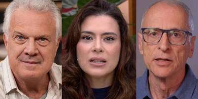 Os jornalistas Pedro Bial, Michelle Loreto e Jorge Pontual falaram publicamente a respeito da batalha contra a depress&atilde;o Foto: Reprodu&ccedil;&otilde;es/Divulga&ccedil;&atilde;o TV Globo