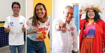 Ex-ministros de Lula foram eleitos para cargos na Câmara dos Deputados, Senado e Governo do Estado Foto: Montagem: Reprodução/Instagram