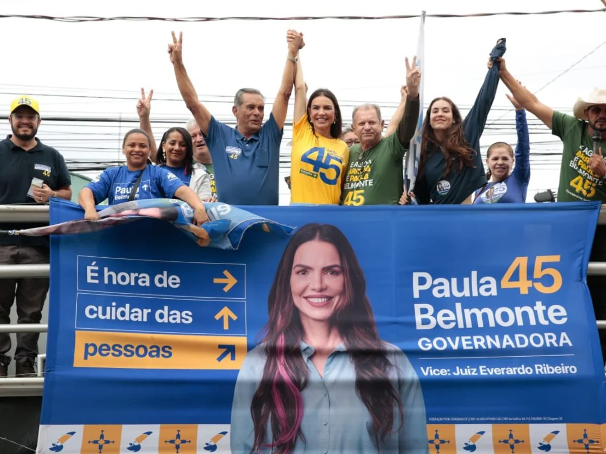 Paula Belmonte diz que domingo de votação é dia de "esperança da mudança"