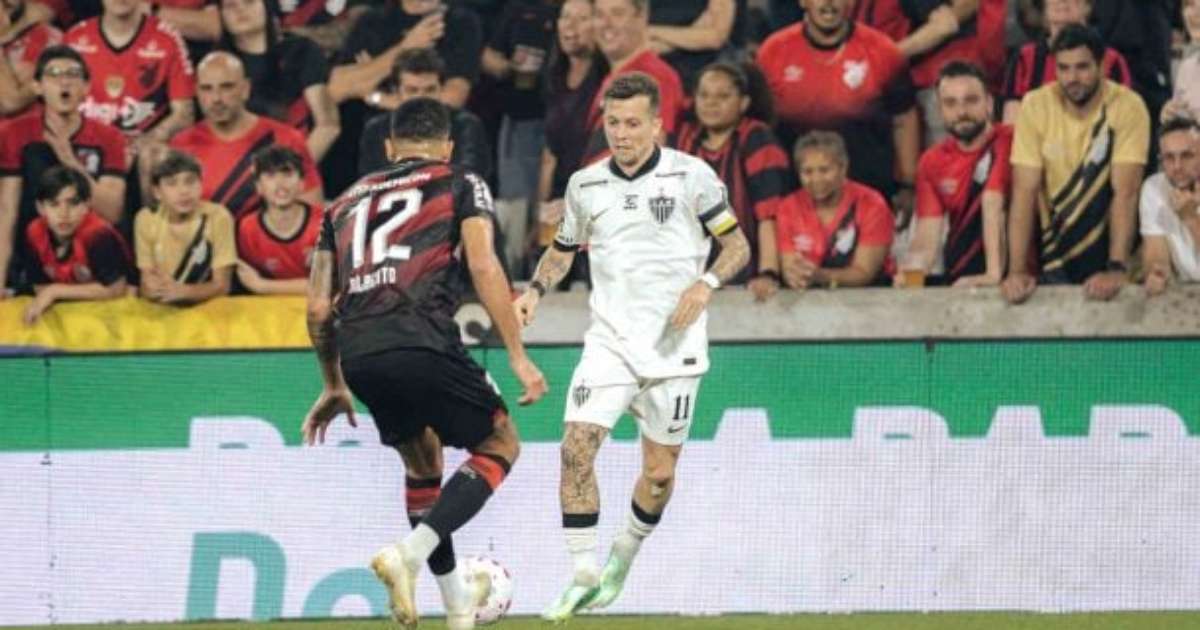 Lyanco de vilão a herói no 2 a 2 do Galo com o Furacão no PR