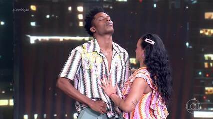 Dança dos Famosos: apresentação de Breno Ferreira no ritmo forró estilizado