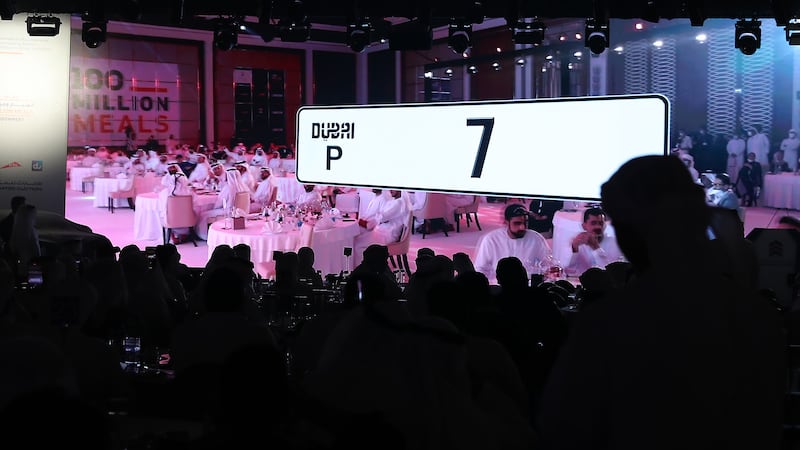 The charity auction was held in aid of the One Billion Meals Endowment campaign