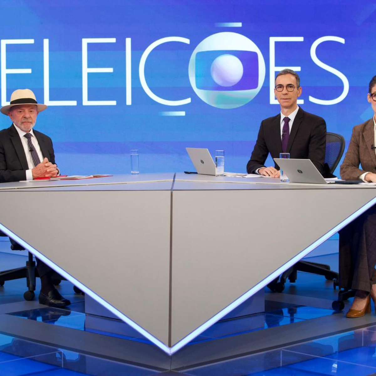 Lula será entrevistado hoje na Globo; sabatina no 1º turno teve polêmica com Renata Vasconcellos