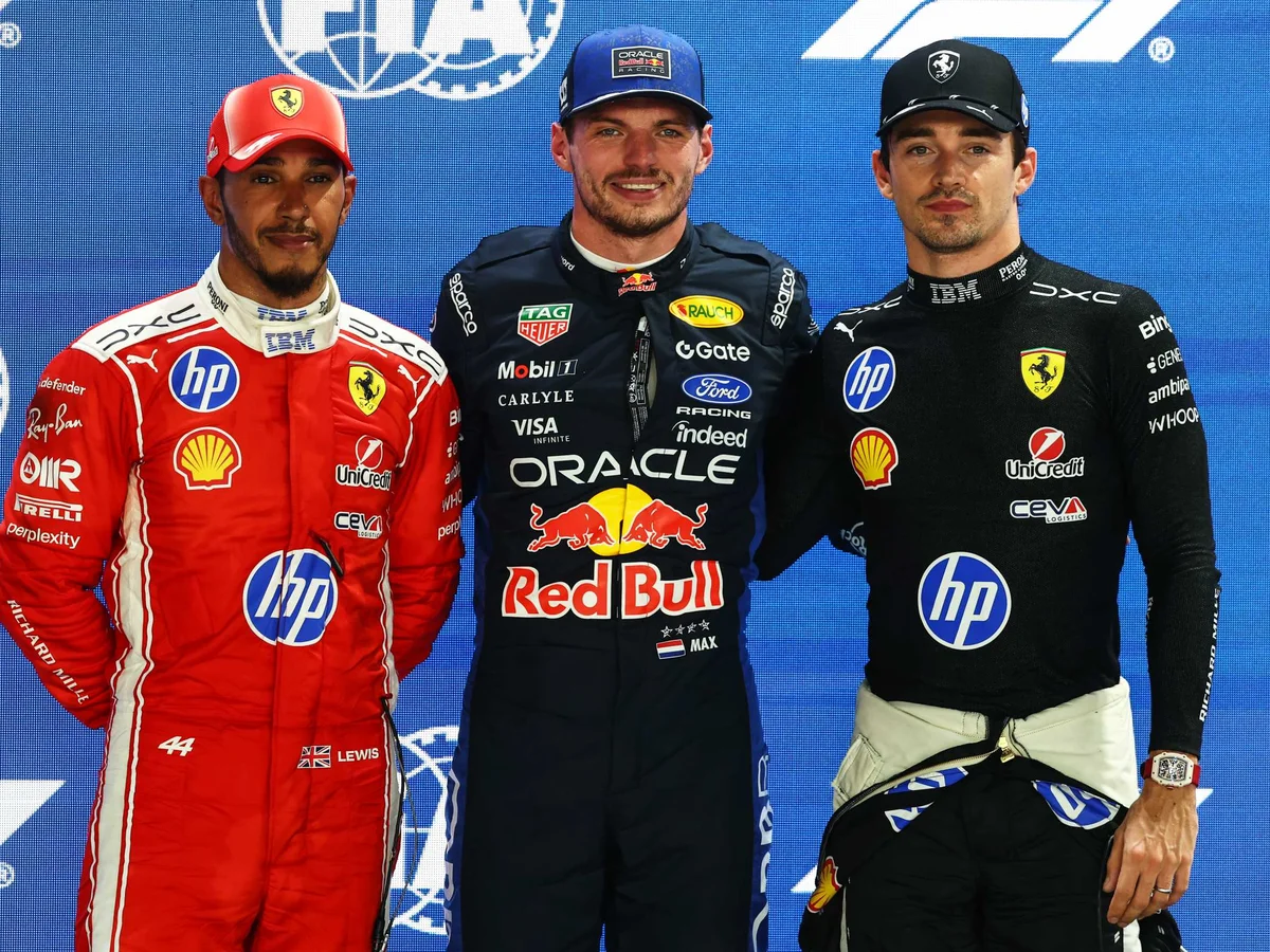 F1: Verstappen conquista 50ª pole da carreira; Bortoleto larga em 14º