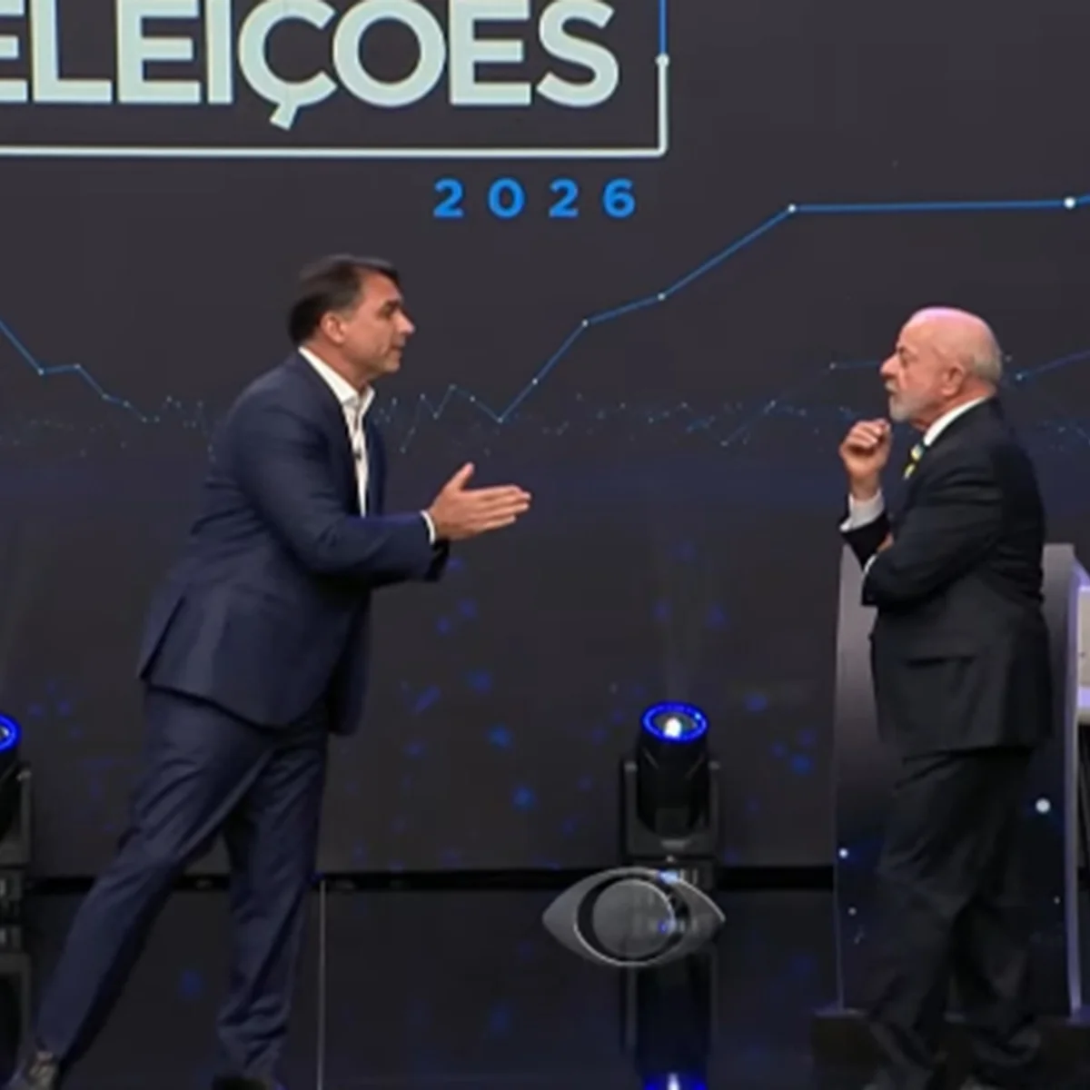 Flávio sobre vacinas na epidemia de Covid: "Tem Bolsonaro dentro do Lula"