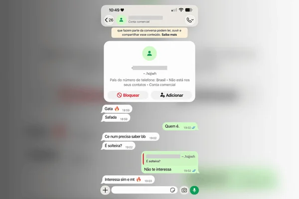 Armas, pornografia e ameaças: motorista de app toca terror em grupo de zap - destaque galeria