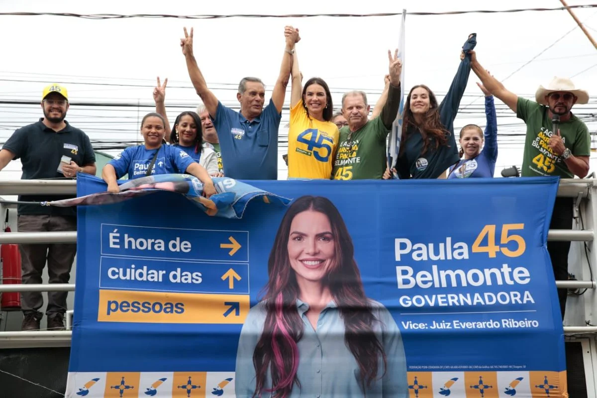 Paula Belmonte diz que domingo de votação é dia de "esperança da mudança"