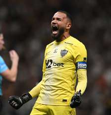 Everson comemora classificação na Sul-Americana Foto: Pedro Vilela/Getty Images / Esporte News Mundo
