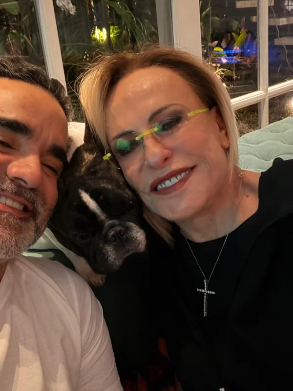 Ana Maria Braga faz declaração de amor ao marido em aniversário