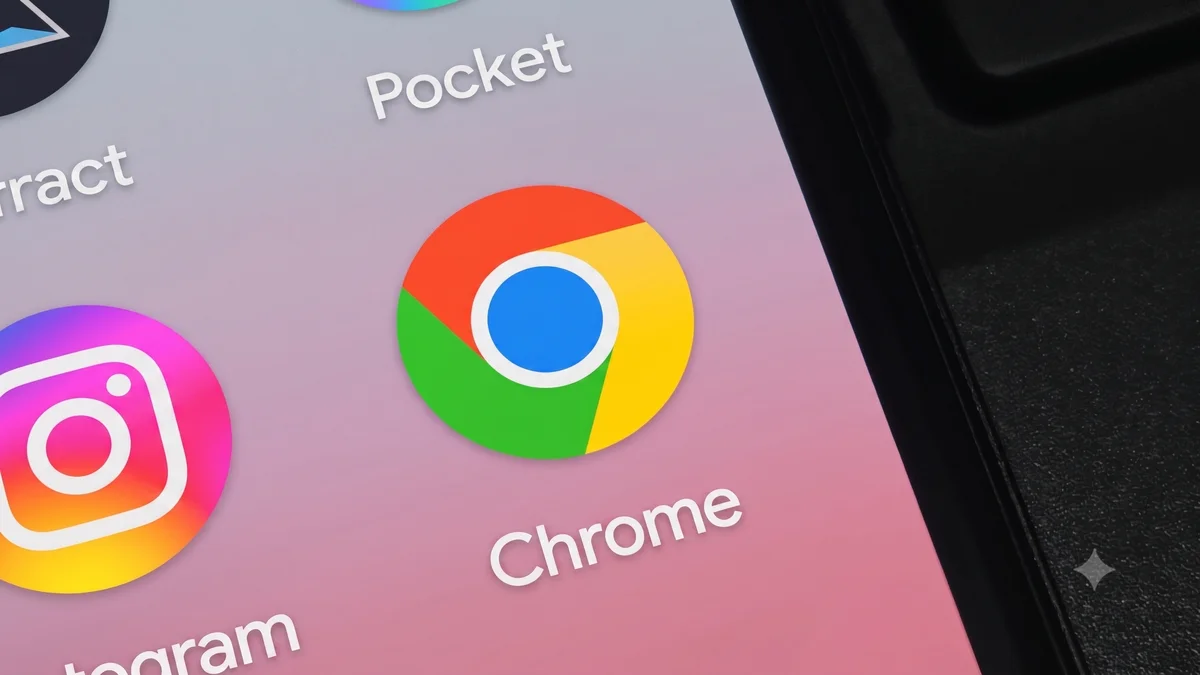 App do Google Chrome no celular