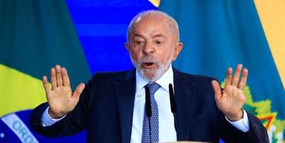 O presidente Lula em cerim&ocirc;nia sobre medidas voltadas aos microempreendedores individuais (MEIs) nesta ter&ccedil;a-feira. Foto: Wilton Junior/ Estad&atilde;o / Estad&atilde;o