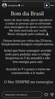 Tico Santta Cruz fala sobre o impacto da ansiedade no peso: “Foco total” - imagem 3