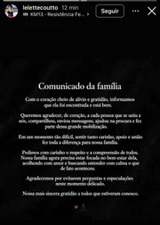Fãs reagem ao reaparecimento de Dandara Couto, que sumiu por dois dias