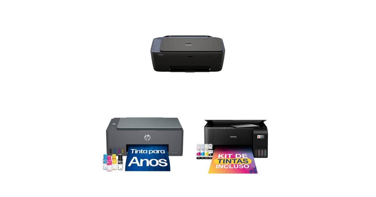 Hora de renovar o escritório: impressoras em promoção na Amazon
