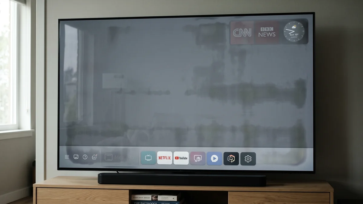 Imagem da matéria: TV OLED ainda sofre burn-in em 2026? Qual é o risco real?