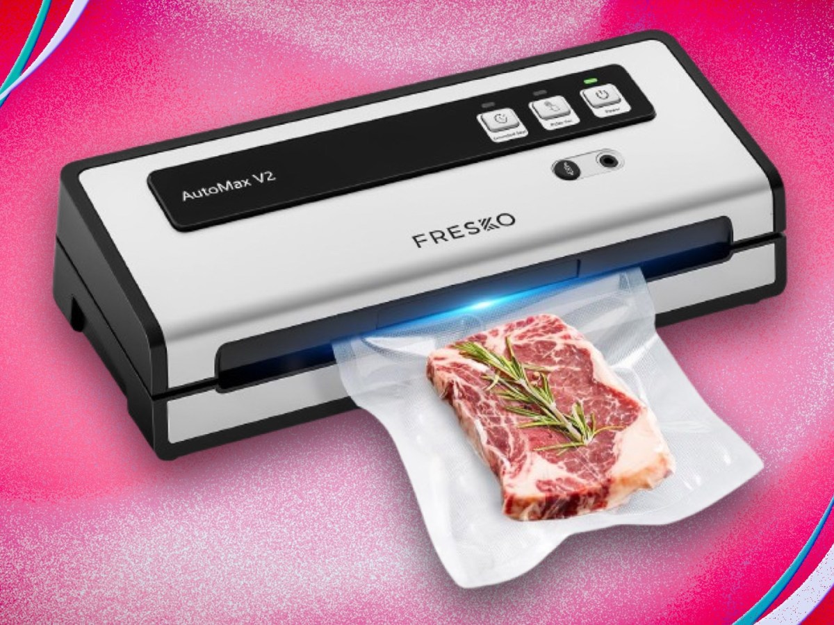 Por que esperar o Prime Day quando esta máquina seladora a vácuo Fresko custa apenas US$ 50 hoje?