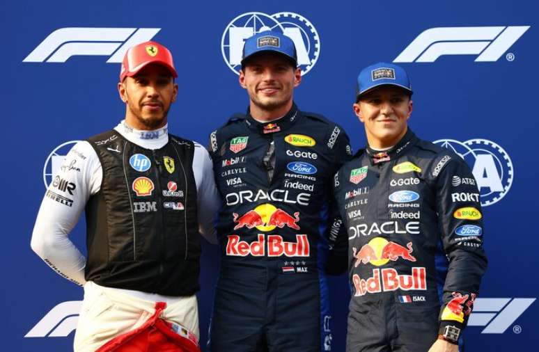 F1: veja o grid de largada para o GP do Bahrein com Verstappen na pole e Bortoleto em 10º