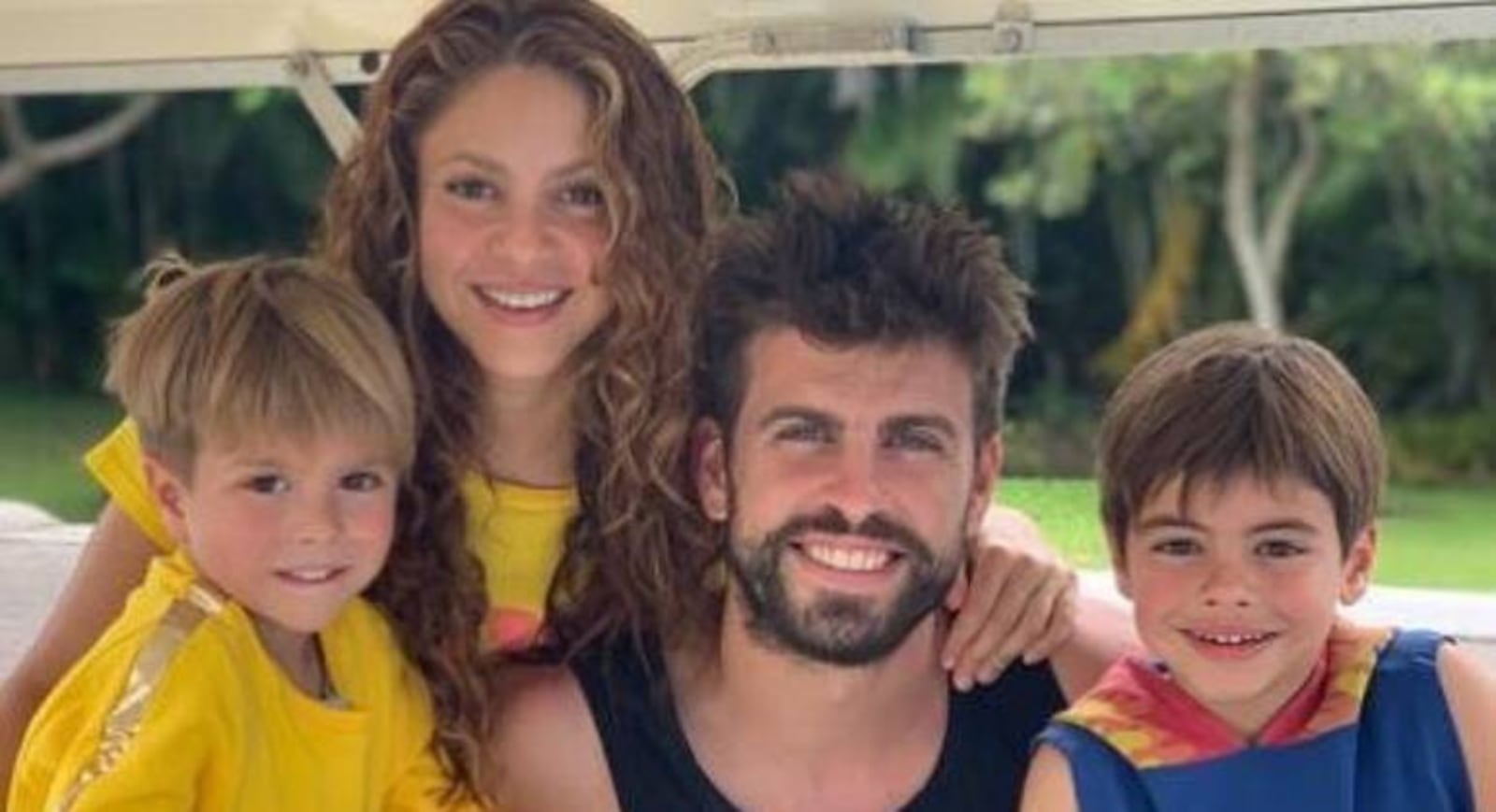 Pique e Shakira; filhos; divórcio