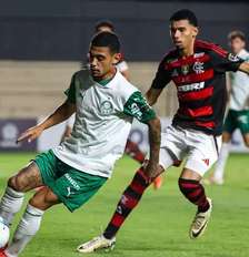 Palmeiras e Flamengo pela decisão da Libertadores sub-20 em 2025 Foto: Fabio Menotti/Palmeiras / Esporte News Mundo